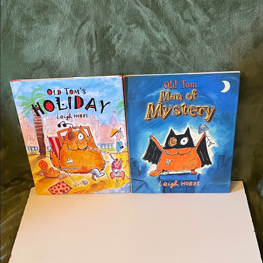 Old Tom 2 Book Set - Hardcover Colorful Illustrated Covers